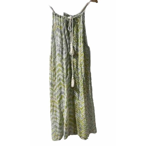 ULLA JOHNSON Women Maxi Dress gauze Cotton Sleeveless boho Size 2 A000502 - Picture 2 of 8